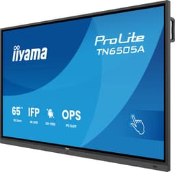iiyama TN6505A-B1AG beeldkrant Interactief flatscreen 163,8 cm (64.5) 500 cd/m² 4K Ultra HD Zwart Touchscreen — thumbnail 3