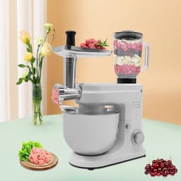 Multifunctionele Keukenmachine met Vleesmolen en 1.5L Sapcentrifuge - 700W — thumbnail 2