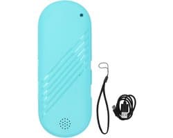 Slaapsprekers - Onderkussen Bluetooth Speaker - Botgeleiding - Ultra Dun - met volumeregeling en timerfunctie - witte ruis voor ontspanning - Blauw - 13.2x5.2cm