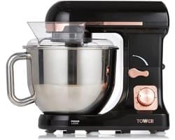 Krachtige 3-in-1 Keukenmixer met 1000W, 6 Snelheden en Planetaire Menging