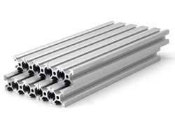 Aluminium Profiel - V-Slot Extrusie - 3D Printer Bouw - Europese Standaard - 1000mm Lengte - Zilver