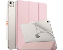 Transparante TPU Hoes voor iPad Air 13 inch (2024) | Slimme Smart Folio met Matte Achterkant en Slaap/Waak Functie