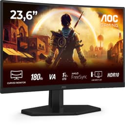 AOC G4 C24G42E - Full HD Curved Gaming Monitor - 180hz - 0.5 ms - 24 inch — thumbnail 6