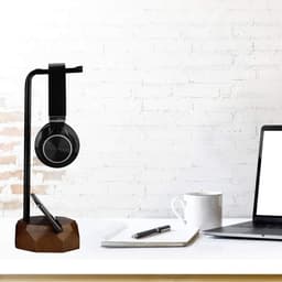 Stevige Houten Koptelefoonstandaard voor Thuis of Studio — thumbnail 2