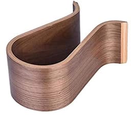 Duurzame Hoofdtelefoonhouder van Notenhout - Universele Antislip U-vormige Stand — thumbnail 3