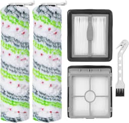 2 Rollenborstels voor Huisdieren + 2 HEPA Filters + 1 Reinigingsgereedschap Geschikt voor Bissell Crosswave X7 plus Cordless Pet (2955N/3479N) — thumbnail 1