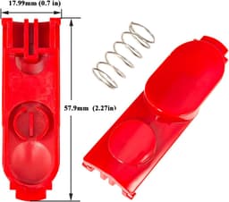 2-delige Schoonkop Clip Knopen - Geschikt voor Dyson V7 V8 V10 V11 V15 Stofzuigers — thumbnail 2