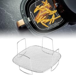 Multifunctioneel Airfryer Accessoires en Roestvrij Staal Grillrooster — thumbnail 7