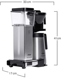 Moccamaster KBGT - Filterkoffiezetapparaat - Polished Silver - 5 jaar garantie — thumbnail 4