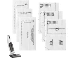 6 x Filterwatten - Filtermateriaal -Filter katoen,Geschikt voor Miele stofzuigers GN-serie S2/S5/S8/C1/C3/3D