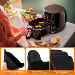 4 stuks luchtkoker silicone bakkerij multifunctionele gemakkelijk te reinigen bakken dessert luchtkoker kleine bakkerij bakken muffins bakken gereedschap - grijs — thumbnail 2