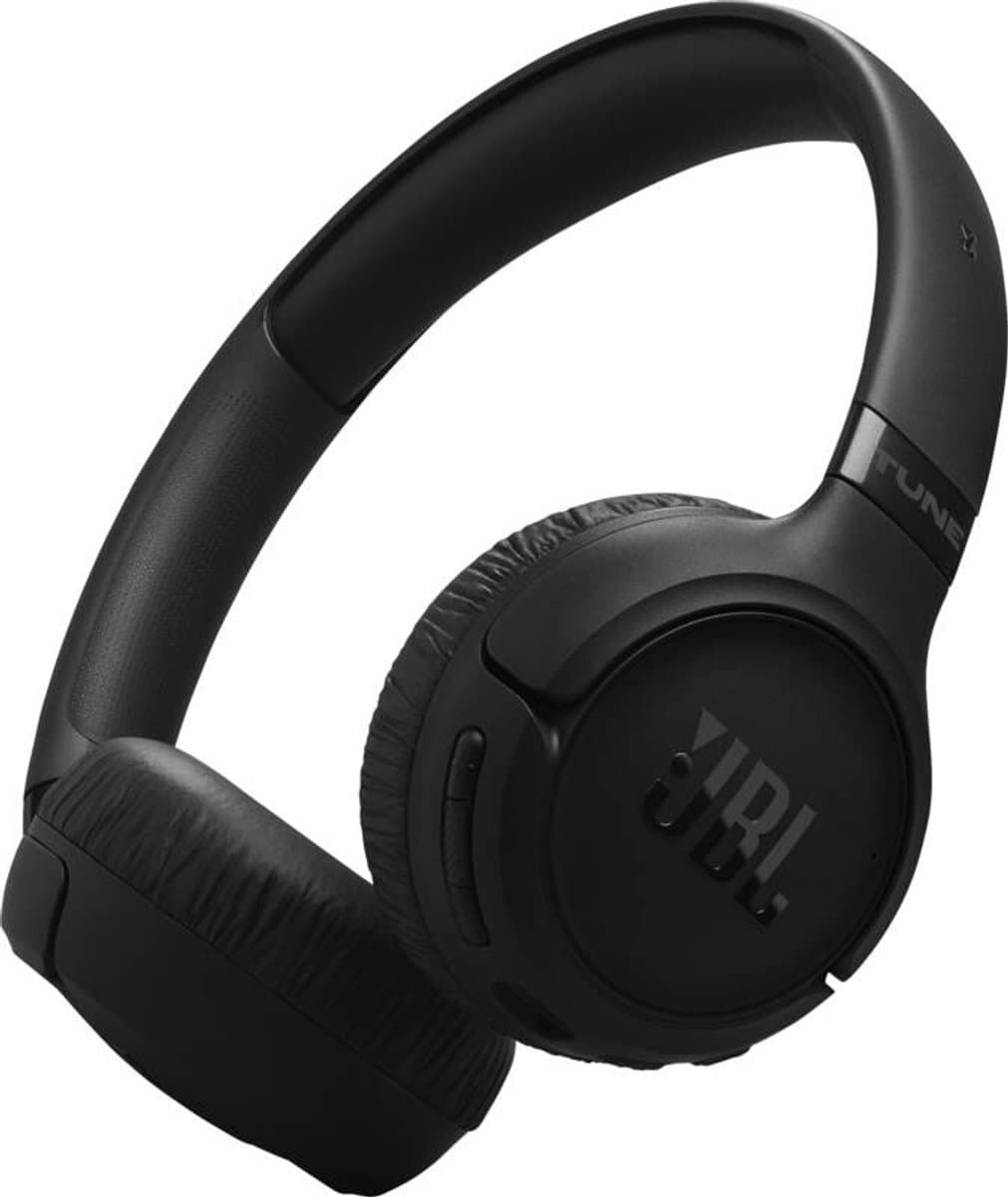 JBL Tune 680NC - Draadloze Noise Cancelling Koptelefoon - Bluetooth - On-ear - 76 uur batterij - Pure Bass & Spatial Sound - Zwart — afbeelding 1