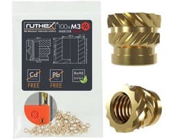 ruthex Schroefdraadinzet RX-M3x5x4 GE-M3x5x4-001