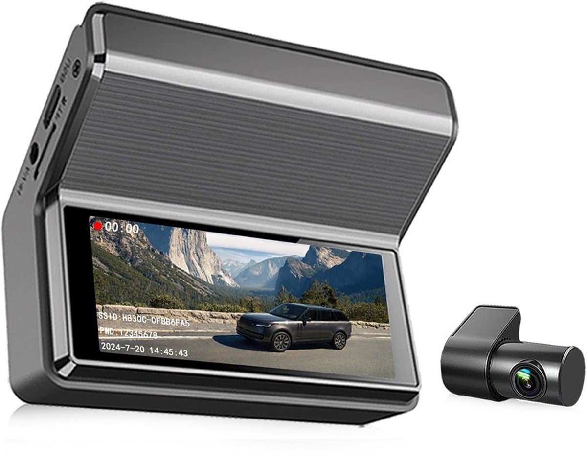 Multifunctionele dashcam met bewegingssensorfunctie — afbeelding 1