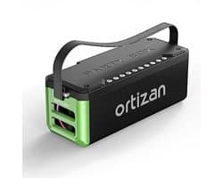 Bluetooth Partybox Luidspreker met 100W Vermogen en IPX7 Waterdicht