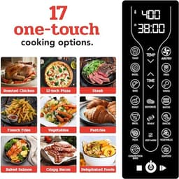 Digitale Air Fryer Oven met Broodroosterfunctie 17 Kookstanden 24L — thumbnail 5