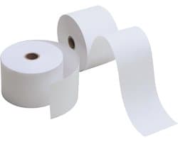 Kores Thermorollen für Minitel Drucker, 112 mm x 9 m Hülse: 12 mm, holzfrei, blanko, weiß - 5 Stück (TR1129)