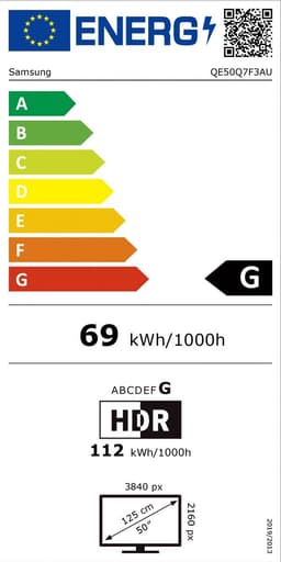 Samsung QE50Q7F3 - 50 inch - 4K QLED - 2025 - Smart TV — thumbnail 2