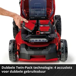 Einhell Professional Accu Grasmaaier GP-CM 36/47 S Li BL Kit - Power X-Change - 36 V/Li-ion - Maaibreedte: 47 cm - Aanbevolen gazonoppervlakte: tot 700 m² - 65 L opvangzak - Maaihoogte: 25-80 mm - Incl. 4x 4.0 Ah Accu en 2x DUO-lader — thumbnail 4