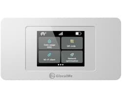 Glocalme Draagbare 4G Lte Wi-Fi Router Voor Internet Met Cloud Sim Voor Op Reis