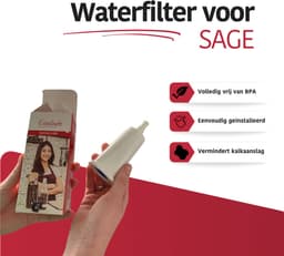 Waterfilters voor Sage Barista Express - SES008 & BES008 Espressomachine - 4 stuks - voor Koffiemachines - Oracle - Dual Boiler - Solis - Duo Temp - Bambino Plus - 12 maanden gefilterd water - Eccellente — thumbnail 7