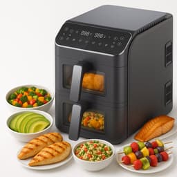 Hetelucht Friteuse Dubbel — thumbnail 6