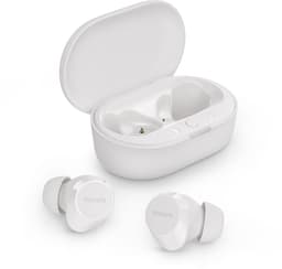 PHILIPS TAT1209WT True Wireless In Ear Bluetooth Headphones - Kleine oordopjes, Geweldige kwaliteit, Natuurlijk geluid met dynamische bass, Duidelijke gesprekken en Kleine oplaadhoes - Wit — thumbnail 1