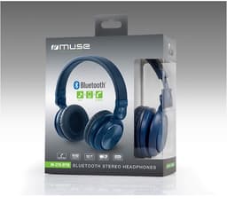 Muse M-276BTB - Draadloze bluetooth hoofdtelefoon, blauw — thumbnail 13