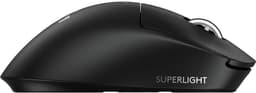 Logitech G Pro X Superlight 2 DEX - Draadloze Gaming Muis - Lightspeed - Zwart — thumbnail 4