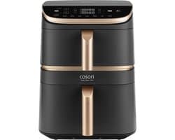 Cosori Turbo Tower Pro Smart Enkel 10,8 l Vrijstaand 2630 W Heteluchtfriteuse Zwart, Goud — afbeelding 1