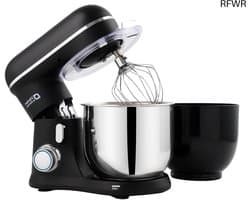 RFWR® Keukenmachine met 2 kommen van 3,5 l en 10 snelheden voor efficiënt koken