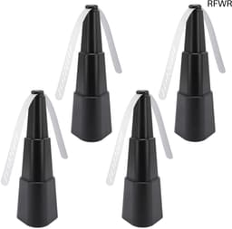 RFWR® Vliegenafweerventilator voor binnen en buiten - Insectenwerende tafelventilator met 2 waaierbladen, 4 stuks — thumbnail 2