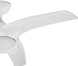 Plafondventilator Tristar VE-5817 - Ventilator met licht - Ultra Stil - Ceiling Fan met Timerfunctie en Afstandsbediening - 3 Instelbare Standen - Ø 132 cm - Wit — thumbnail 2
