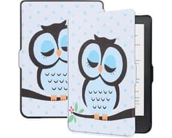 Hoes Geschikt voor Kobo Clara HD - E-reader Hoesje Bescherm Hoesje Case Sleep Cover - Hoes Geschikt voor Kobo Clara HD Hoesje - Uil