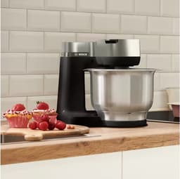Bosch MUM Serie 2 - MUMS2VM00 - Keukenmachine - 900W - Keukenrobot - Keukenmixer - Mixer met Mengkom 3,8L - Zwart/RVS — thumbnail 9