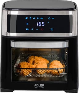 Adler AD 6309 Airfryer Oven - 13L XXL - 2500W - 8-in-1 Functies - Digitaal Touch Display - Inclusief Rotisserie en Accessoires - Zwart — thumbnail 7