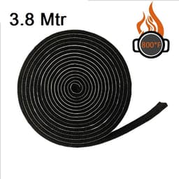 Vervangings Vilt-Afdichtings Vilt -voor BBQ – 3,8m x 2cm x 3mm – Geschikt voor Green Egg,Kamado Joe,Black Bastard,auplex,tarrington,patton,Grill guru — thumbnail 1