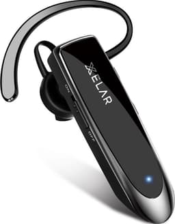 Draadloze Headset - Bluetooth 5.0 oortjes - Handsfree bellen - Oordopjes - 24 uur bellen - Noice Cancelling Microfoon - Zwart — thumbnail 1