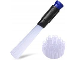 Stofzuiger Opzetstuk Toetsenbord - Universeel - Opzetstuk Stofzuiger - Toetsenbord Schoonmaken - Lamellen - Auto - Moeilijk Bereikbare Plekken - Kruimelzuiger - Toetsenbord Schoonmaken - Huishouden - Schoonmaken - Schoonmaakmiddelen