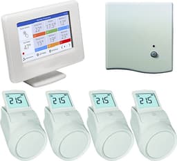 Honeywell Evohome Modulerende Slimme thermostaat - Wifi - Draadloos - Inclusief 4 thermostaatknoppen — thumbnail 1