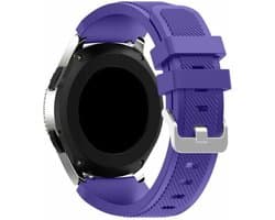 Strap-it Smartwatch bandje 20mm - siliconen bandje geschikt voor Huawei Watch GT 2 42mm / GT 3 42mm - horlogeband geschikt voor Amazfit GTS / GTS 2 / 2 Mini / GTS 3 / GTS 4 / Amazfit Bip / Bip Lite / Bip S / Bip u Pro / Bip 3 - paars