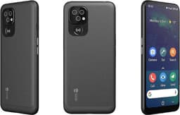 DORO8100 PLUS SENIORENSMARTPHONE BUNDLE INCL ZWART HOESJE EN LAADCRADDLE (6.1") Dual SIM Android 11 Go Edition 4G USB Type-C 2 GB 32 GB 3000 mAh Grijs — thumbnail 1