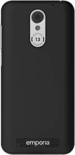 Emporia SUPEREASY Dual-SIM senioren smartphone 32 GB 12.6 cm (4.95 inch) Zwart/zilver Android 10 — thumbnail 2