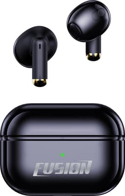 EarHackz® Fusion - Volledig Draadloze Oortjes - Bluetooth Oordopjes - TWS - Sport Oordopjes - Met Oplaadcase - Zwart - Waterdicht — thumbnail 1