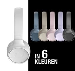 Fresh ‘n Rebel Code Fuse – Draadloze on-ear koptelefoon - Bluetooth - 30 uur Speeltijd - Wit - Ice Grey — thumbnail 6