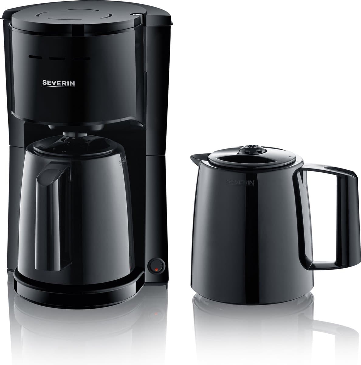 Severin KA 9307 - Filterkoffiezetapparaat - Extra thermoskan - Zwart — afbeelding 1