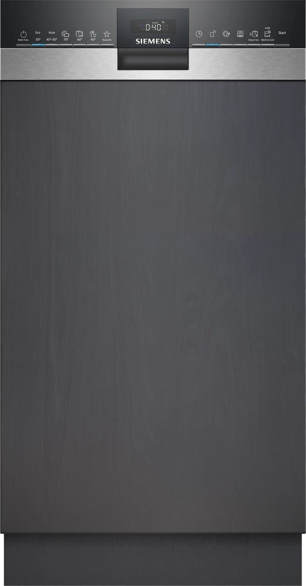 Siemens SR55ZS10ME - iQ500 - Inbouwvaatwasser - Half integreerbaar — afbeelding 1