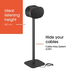 Vogel's SFS 4133 Sonos speaker standaard voor Era 300 (zwart) — thumbnail 5