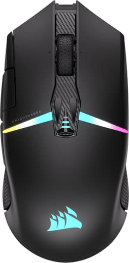 Corsair Nightsabre - Draadloze Optische Gaming Muis - RGB - Zwart — thumbnail 1