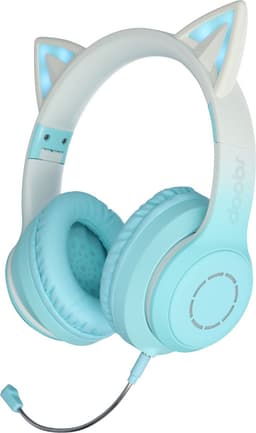 Cathy Kinder koptelefoon Bluetooth | Katoor LED Draadloos | turquoise — thumbnail 2